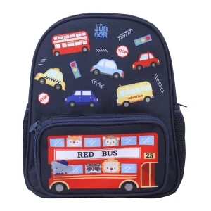 Фото для Рюкзак JUNGER Машинки темно-синий