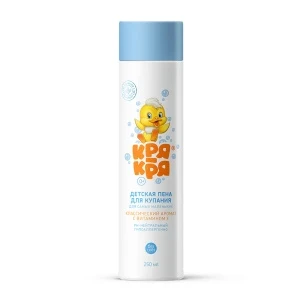 Фото для Пена КРЯ-КРЯ для купания классический аромат витамин F 250мл с 0мес