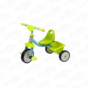 Велосипед трехколесный зеленый