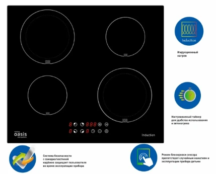 Фото для 312 Варочная панель индукционная "making Oasis everywhere" P-IBS 