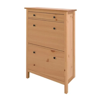 Фото для КЫМОР Тумба для обуви 89х127х30 светло-коричневый (Тихвин)