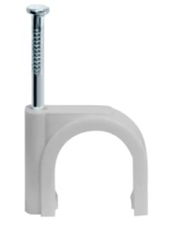Скоба крепежная круглая с гвоздем d12мм NCR-12-50 (уп.50шт) Navigator 71072