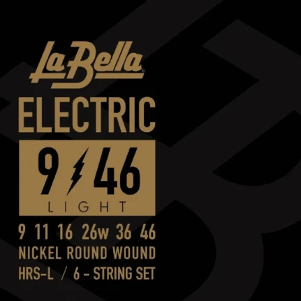 Фото для Струны для электрогитары La Bella HRS-L Nickel Electric 9-46, La Bella (Ла Белла)