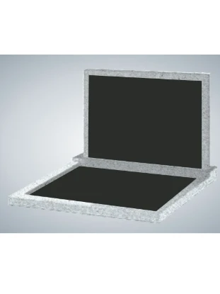 Семейный памятник из серого гранита