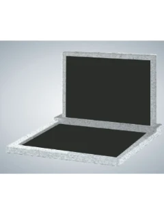 Семейный памятник из серого гранита