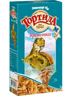 Фото для Корм д/вод.черепах ТОРТИЛА КРЕВЕТКИ 50 грамм