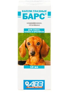 Фото для Барс глазные капли 10 мл