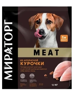 Фото для "Winner" 1,1кг/8 корм д/соб.мел.пор.из Ароматной курочки