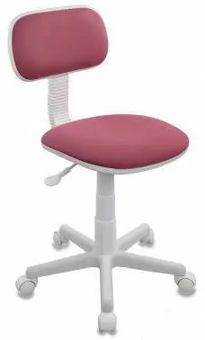 Кресло детское Бюрократ CH-W201NX оранжевый 15-75 крестовина пластик пластик белый